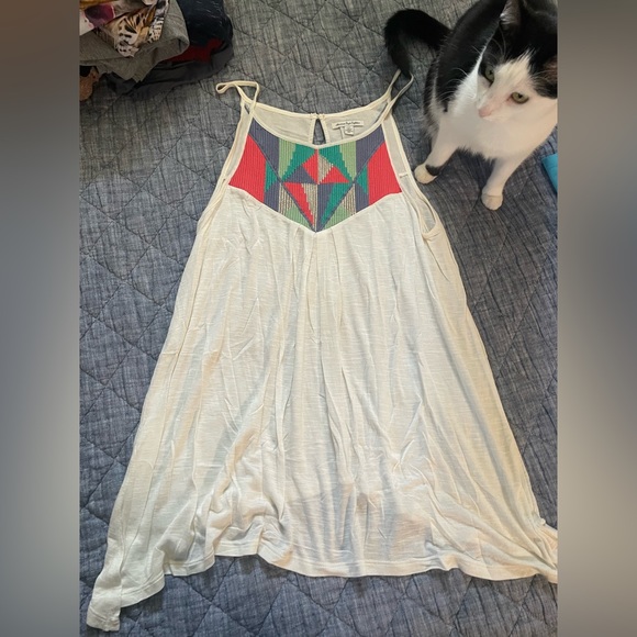 American Eagle geometric flowy tank top - Picture 1 of 9